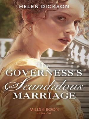 cover image of The Governess's Scandalous Marriage